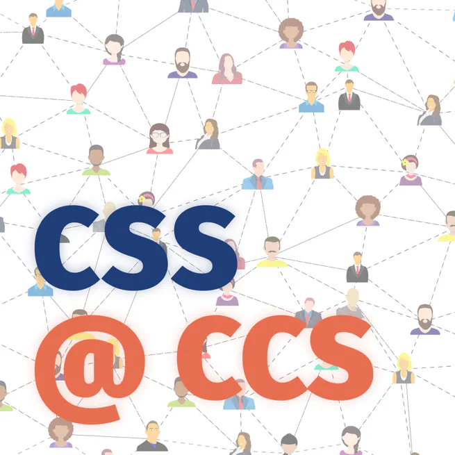 Computational Social Science @ Conference on Complex Systems
